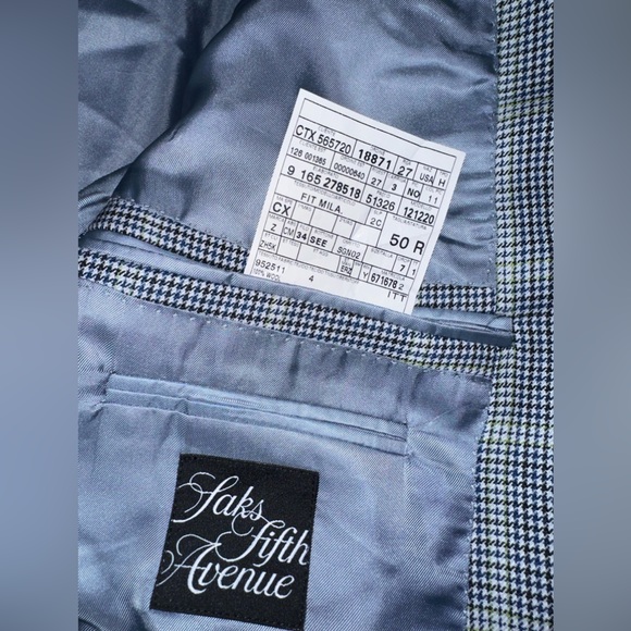 Saks Fifth Avenue Ermenegildo Zegna Trofeo Blazer - Picture 8 of 9